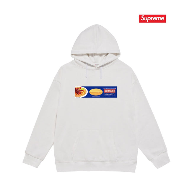 Cross border high version trendy brand Supreme letter printed hooded sweatshirt jacket, classic BOX looped hoodie for men and women (29) Hover Image