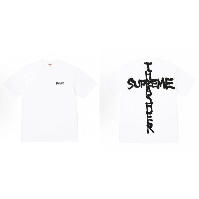 Cross border supply, foreign trade wholesale, trendy brand Supreme, short sleeved American BOX, classic 240g top, T-shirt with half sleeves, 10 (9) Hover Image