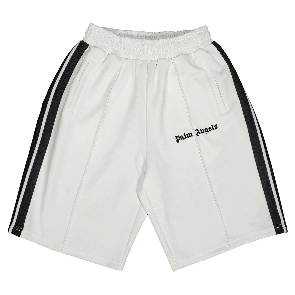 Palm Angels Classic Track Shorts - White/Black