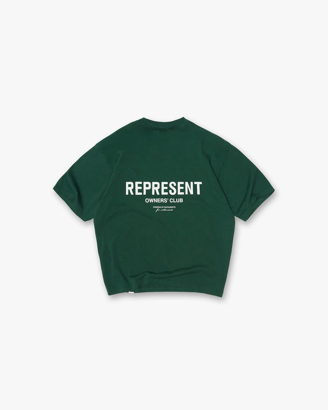 Represent Owners Club T-Shirt - Racing Green Hover Image