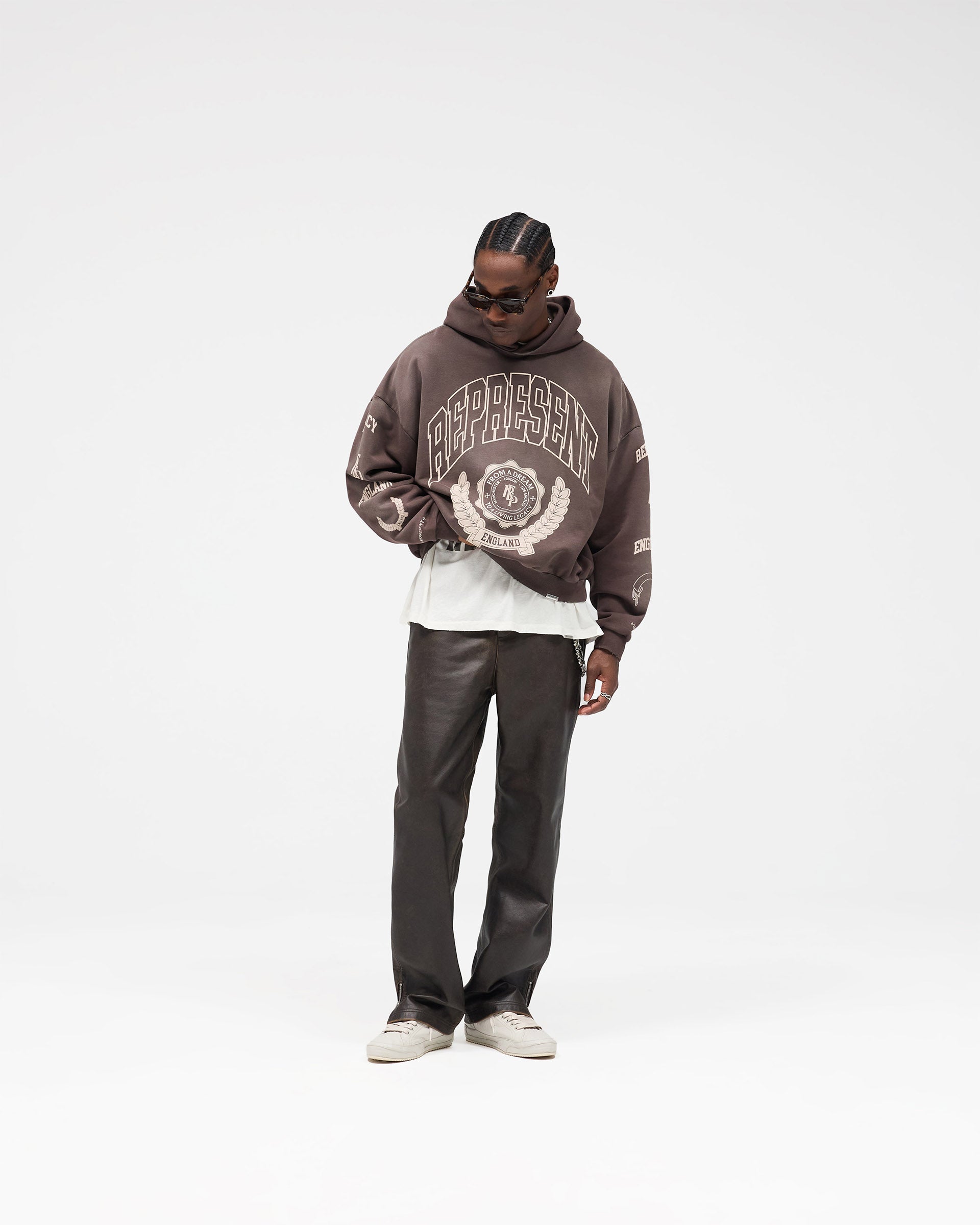 Represent Legacy Crest Hoodie - Nero