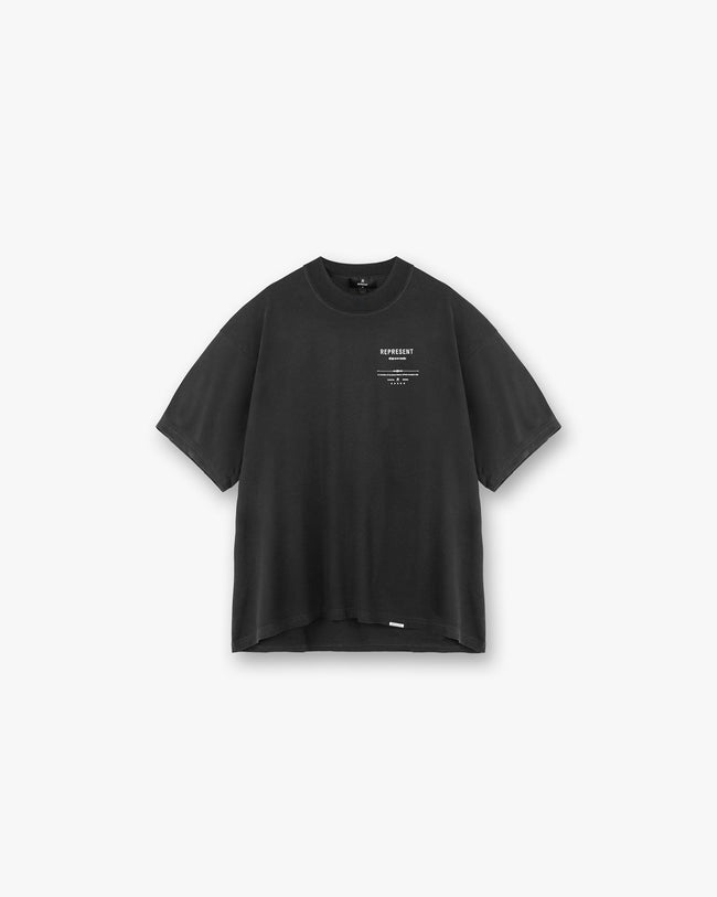 Revere Manor T-Shirt - Stained Black Hover Image