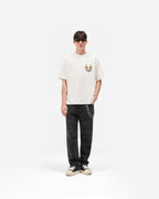 Represent X Belstaff Born To Bike T-Shirt - Flat White