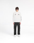 Represent X Metallica Local Crew Long Sleeve T-Shirt - Flat White