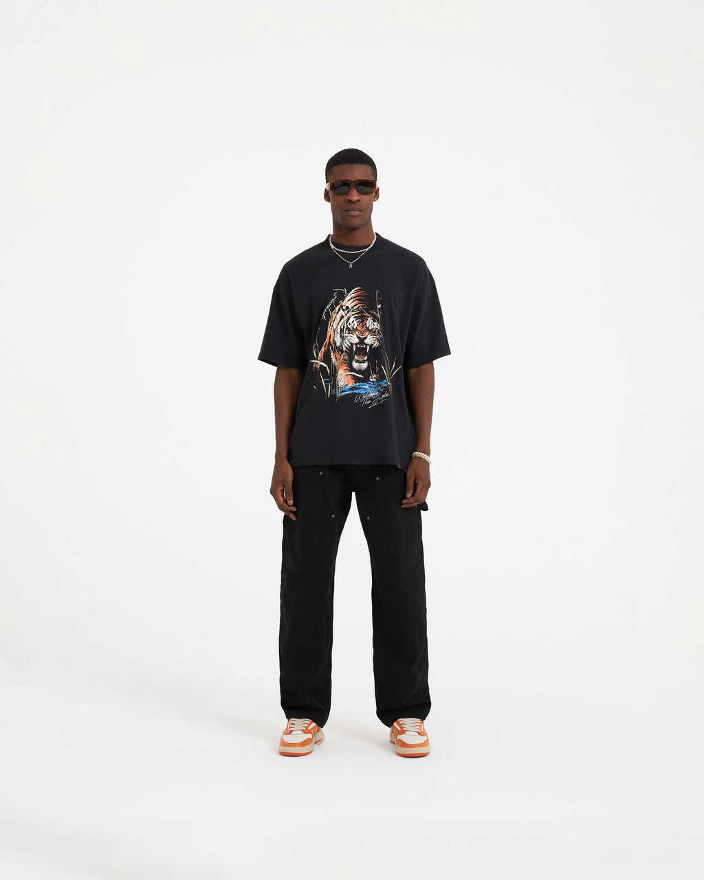 Welcome To The Jungle T-Shirt - Off Black