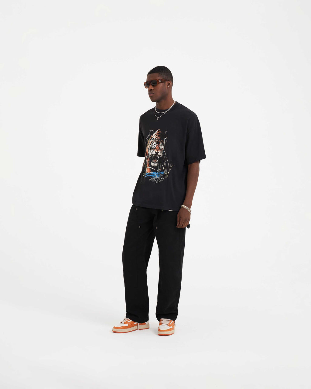 Welcome To The Jungle T-Shirt - Off Black