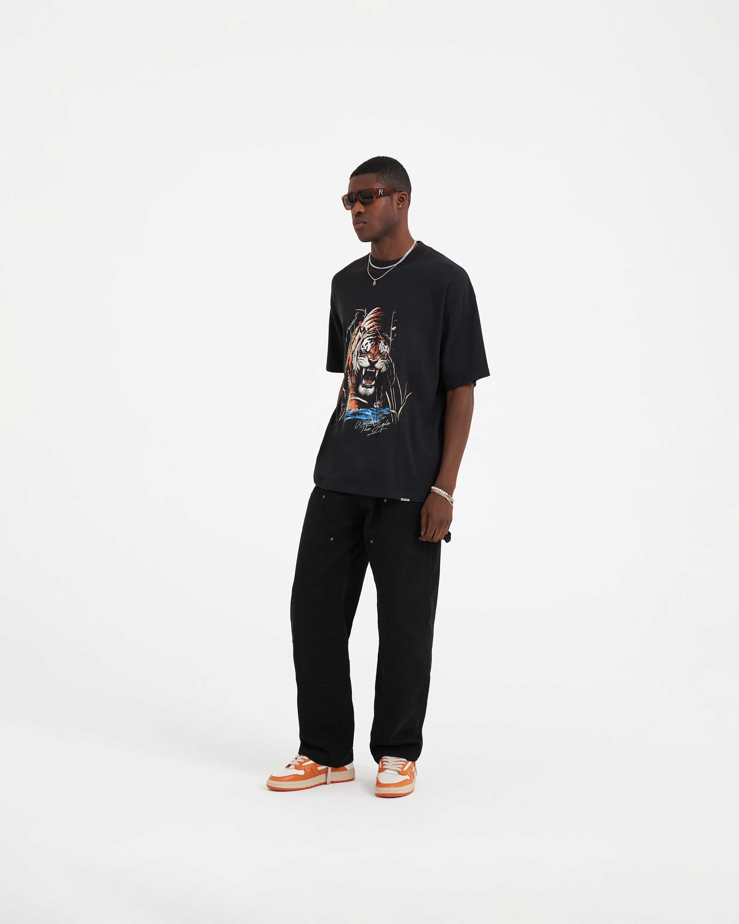 Welcome To The Jungle T-Shirt - Off Black