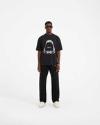 Shark Jaws T-Shirt - Off Black