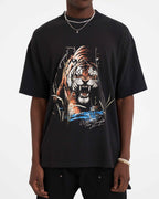 Welcome To The Jungle T-Shirt - Off Black