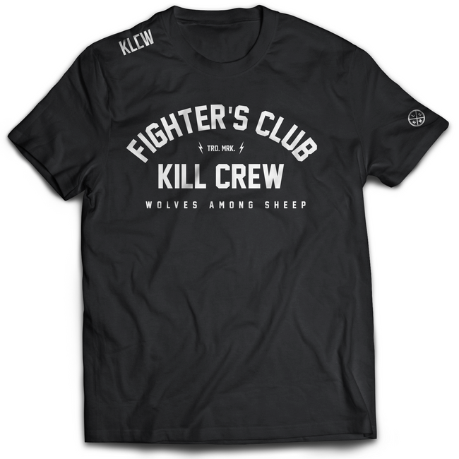 FIGHTER'S CLUB T-SHIRT - BLACK Hover Image