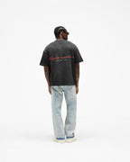 Chrome Flight T-Shirt - Stained Black