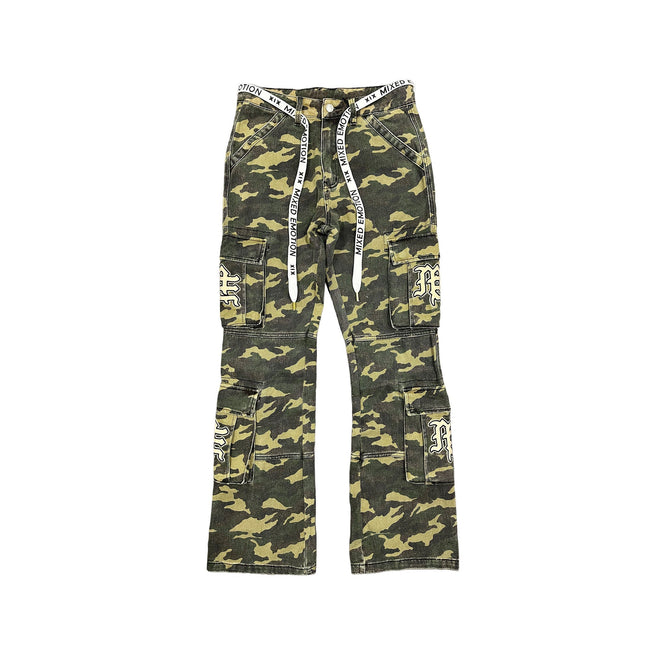 'ME' Camo Cargo Pants Hover Image