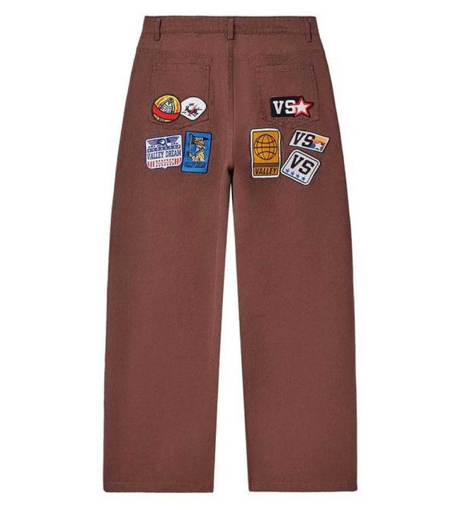 Vale Forever 1980s Painter Denim — Brown Wash Main Image