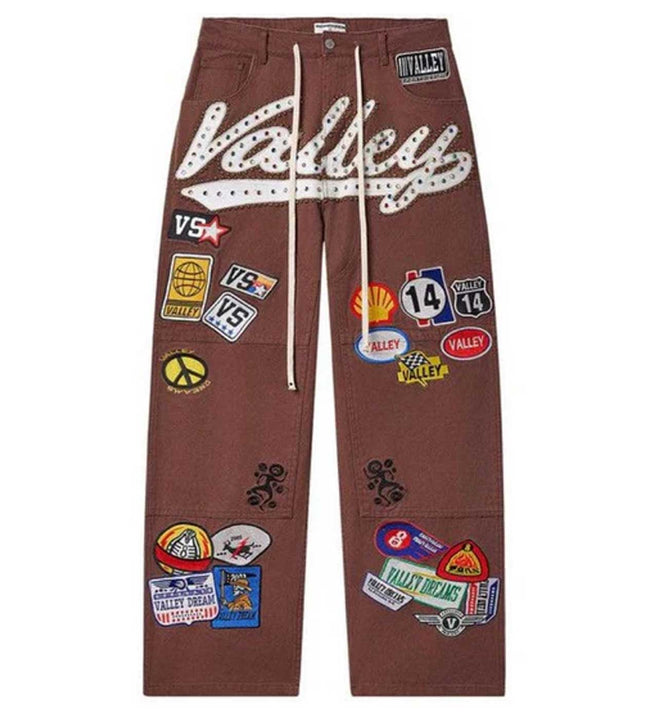 Vale Forever 1980s Painter Denim — Brown Wash Hover Image
