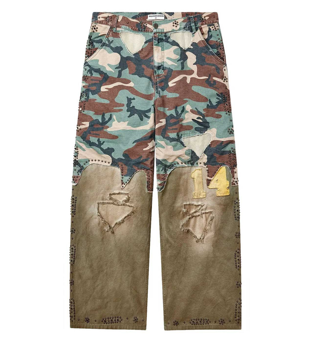 Vale Forever Armor Denim — Tan / Green Camo