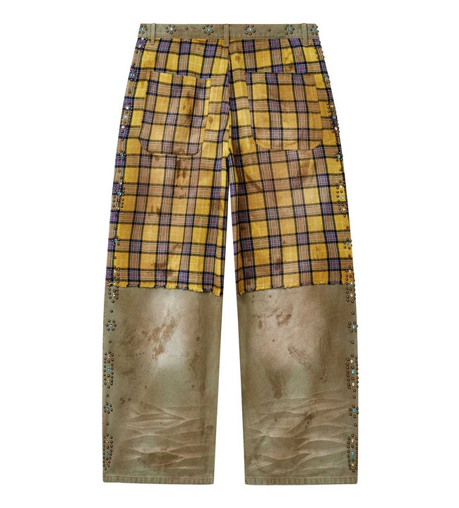 Vale Forever Armor Pants — Wheat Plaid Main Image
