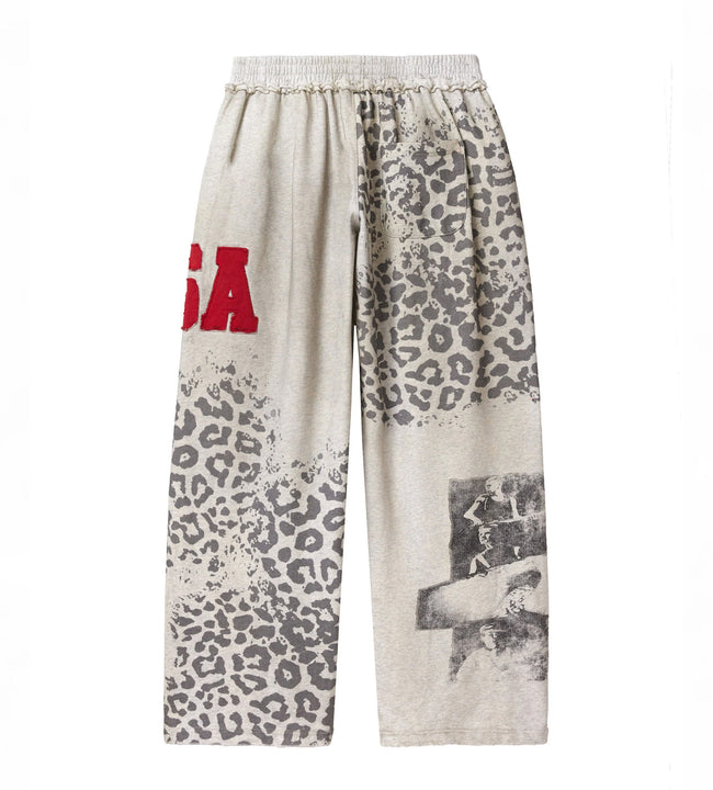Vale Forever Cheetah Sweatpants — Cream Hover Image