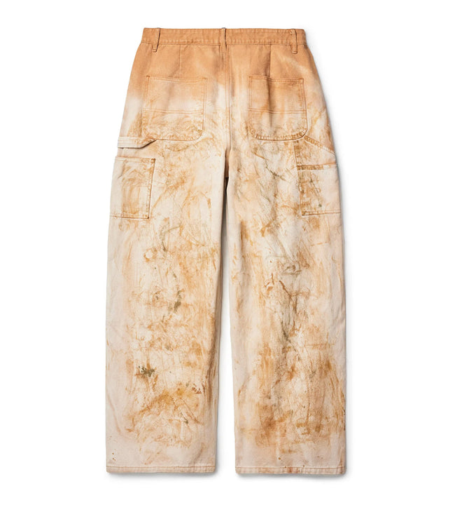 Vale Forever Collage Carpenter Pants — Tan Main Image