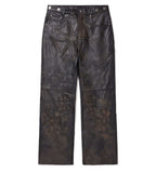 Vale Forever Croxxx Leather Pants — Black