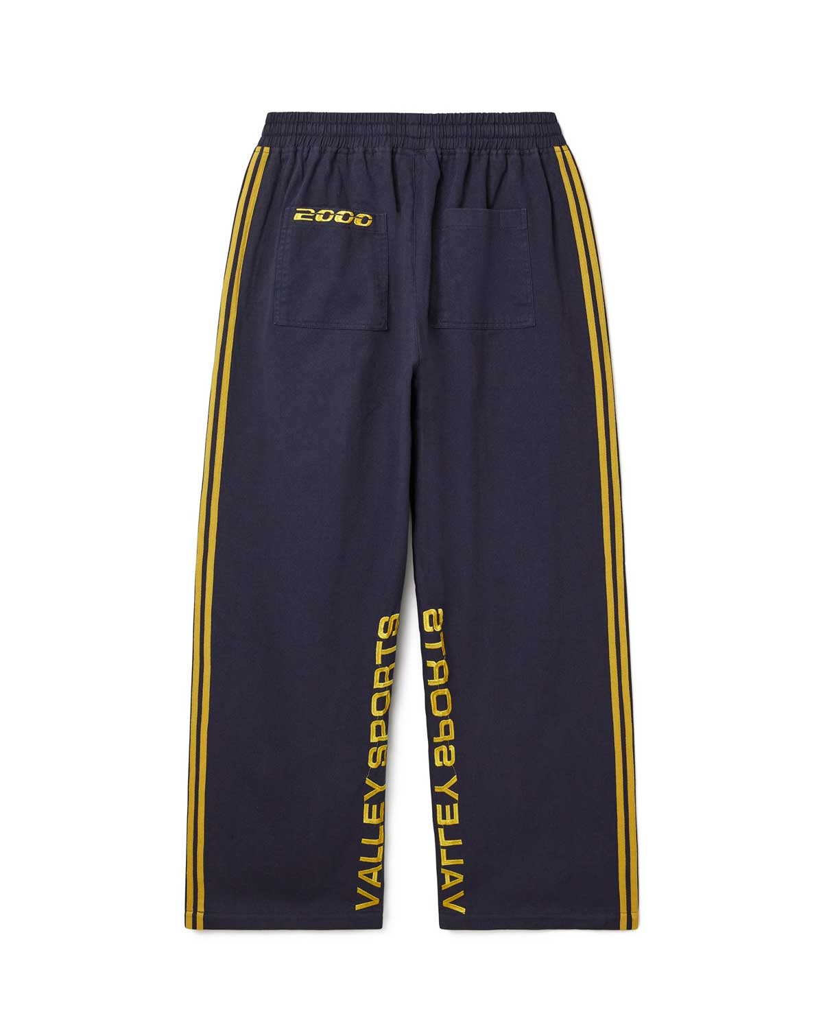 Vale Forever Cursive Track Pants — Navy