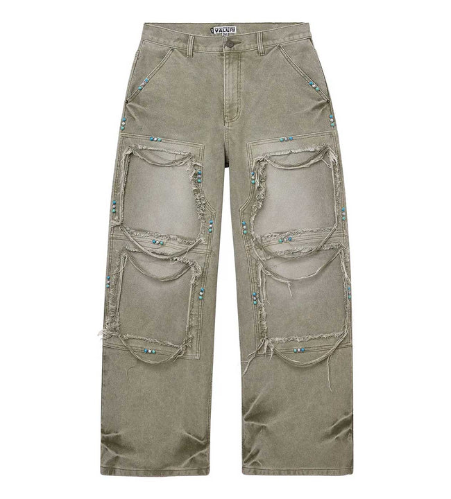 Vale Forever Gem Painter Pants — Sage Hover Image