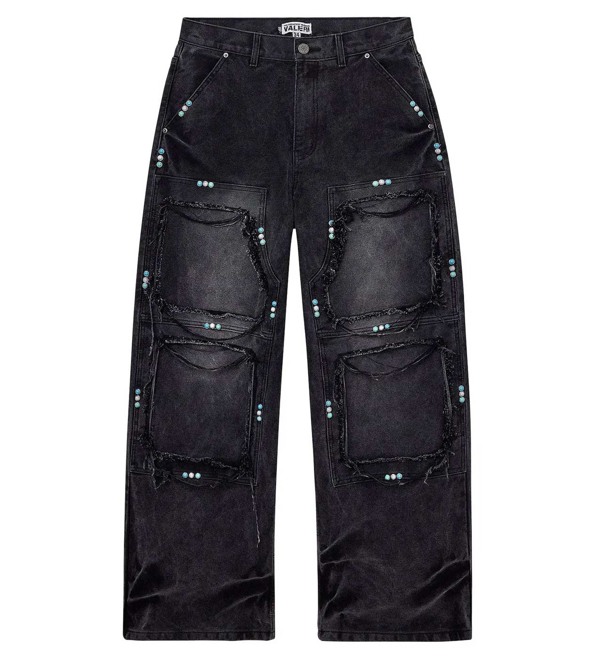 Vale Forever GEM Painter Denim — Black