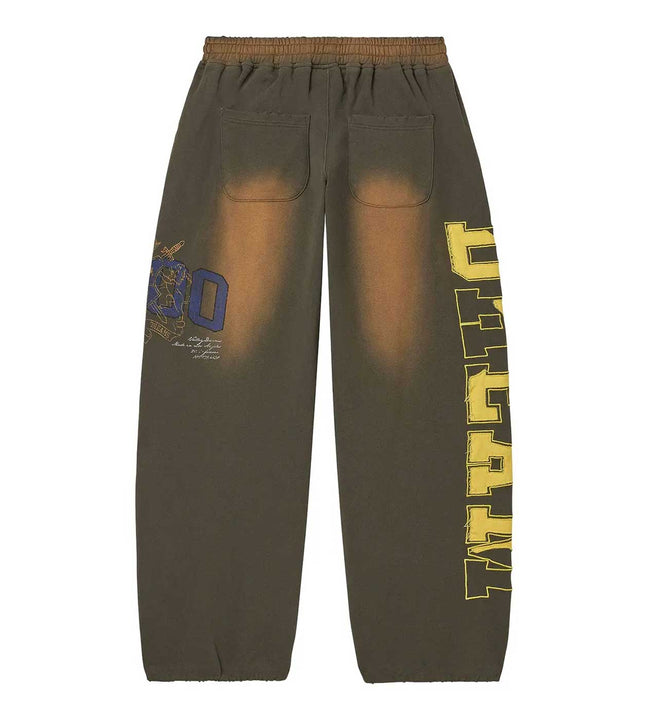 Vale Forever Kamo 2000 Sweatpants — Olive / Rust Main Image