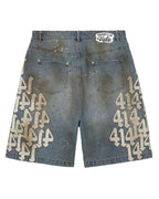 Vale Forever Lucky Charms Jorts White