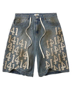 Vale Forever Lucky Charms Jorts White