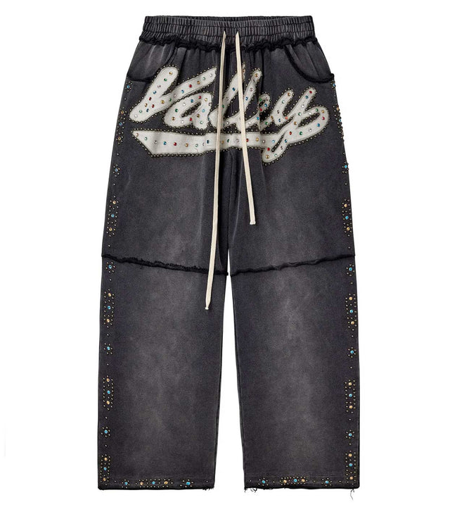 Vale Forever Skittles Sweatpants — Black Hover Image
