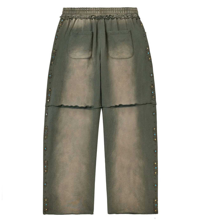 Vale Forever Skittles Sweatpants — Army Green Main Image