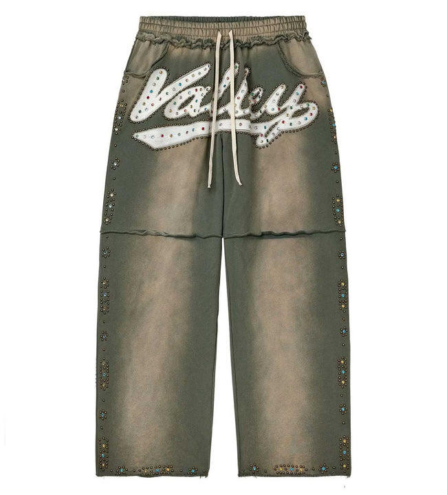 Vale Forever Skittles Sweatpants — Army Green Hover Image