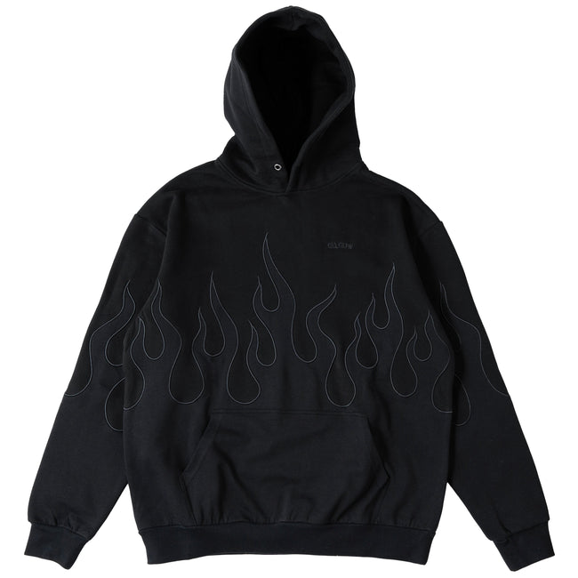 OVERSIZED PREMIUM HEATER HOODIE - BLACKOUT Hover Image