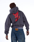DEMON HOODIE GREY