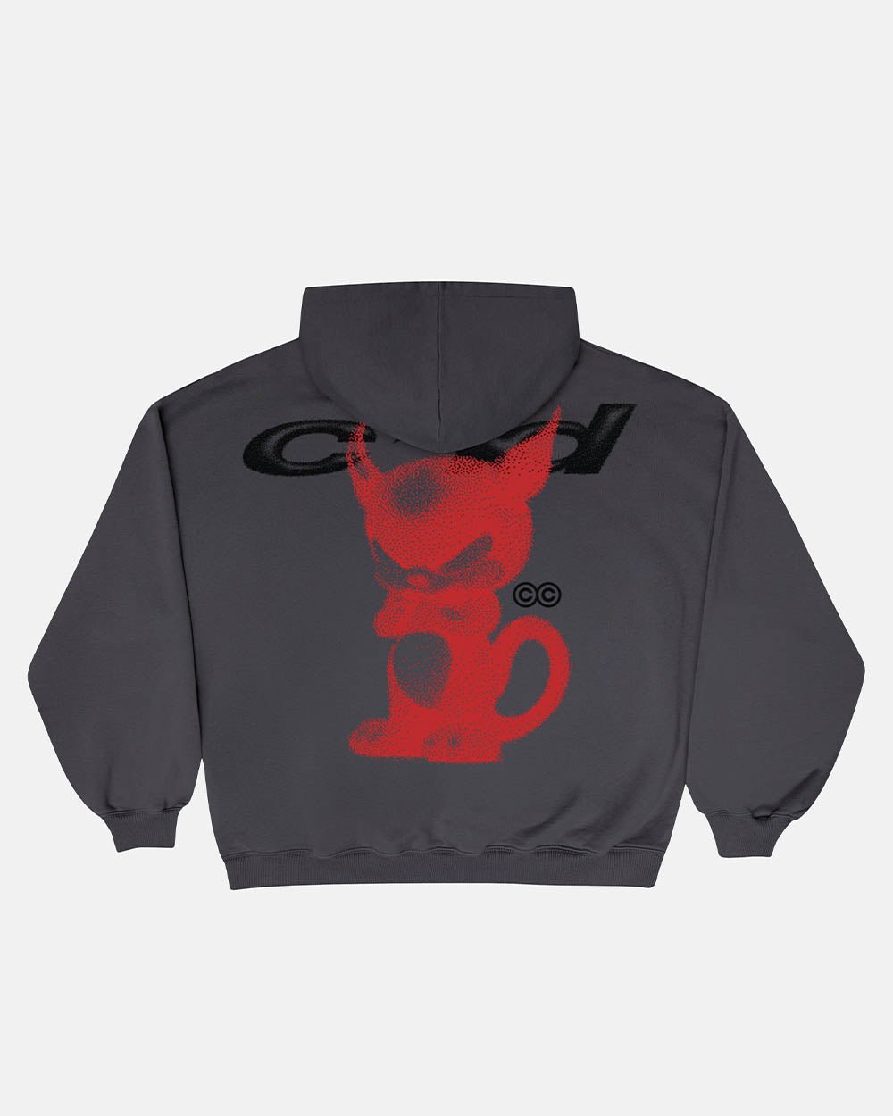DEMON HOODIE GREY