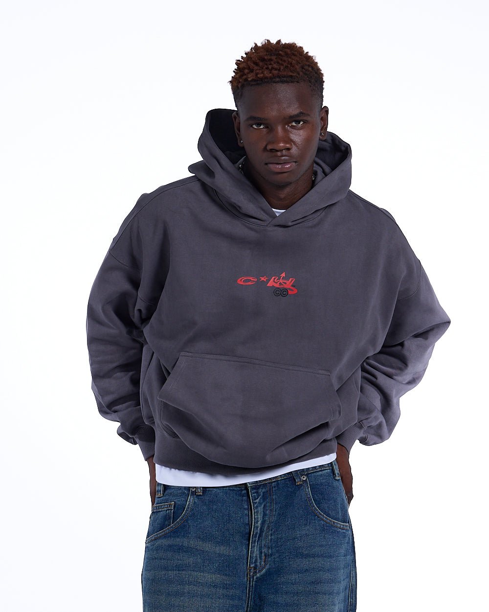 DEMON HOODIE GREY
