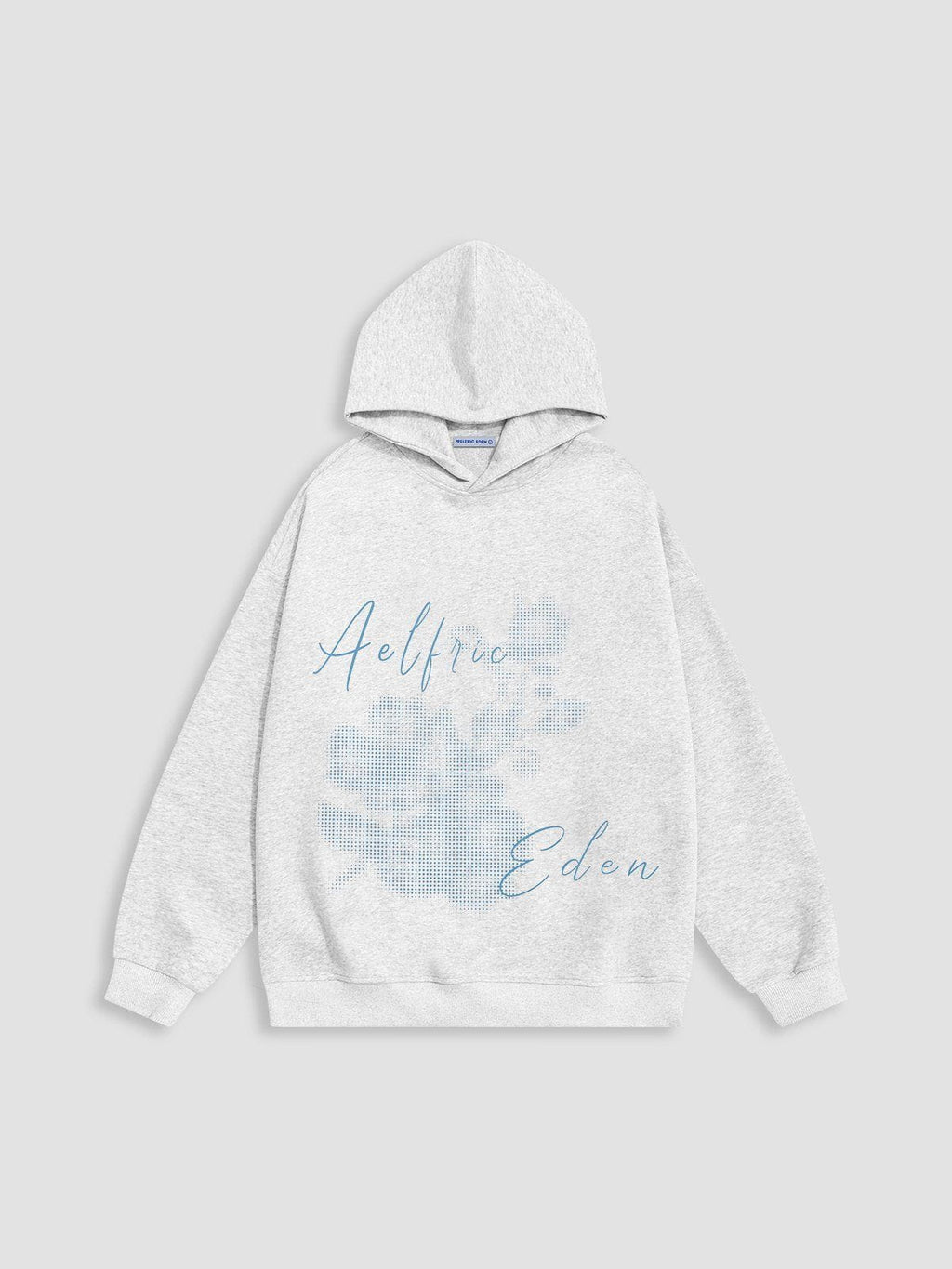 Aelfric Eden Oversized Flower Pattern Hoodie