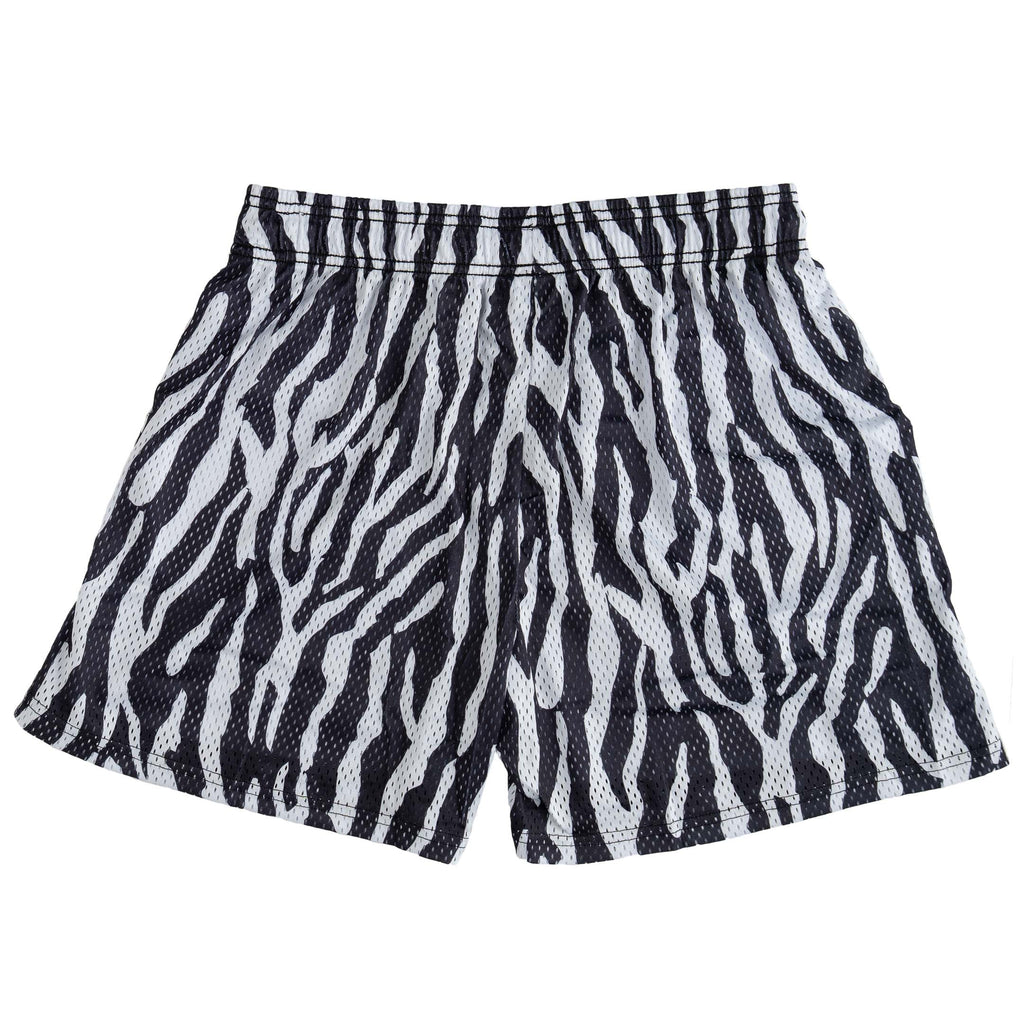 VENTED MESH SHORTS ALIEN - WHITE