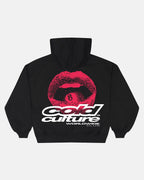 LIP COMBO HOODIE BLACK
