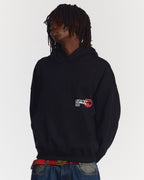 LIP COMBO HOODIE BLACK