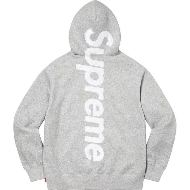 Supreme Side Logo Hoodie & Sweatpants Set – Heather Grey Main Image