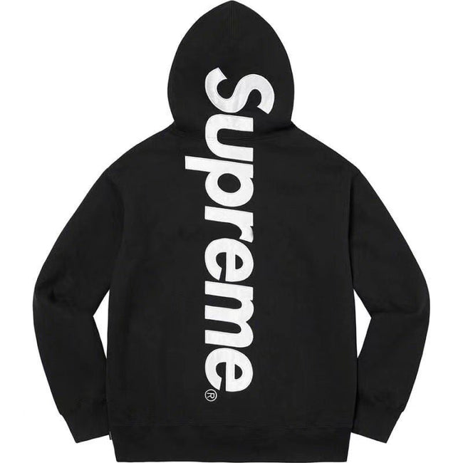 Supreme Side Logo Hoodie & Sweatpants Set – Black Main Image