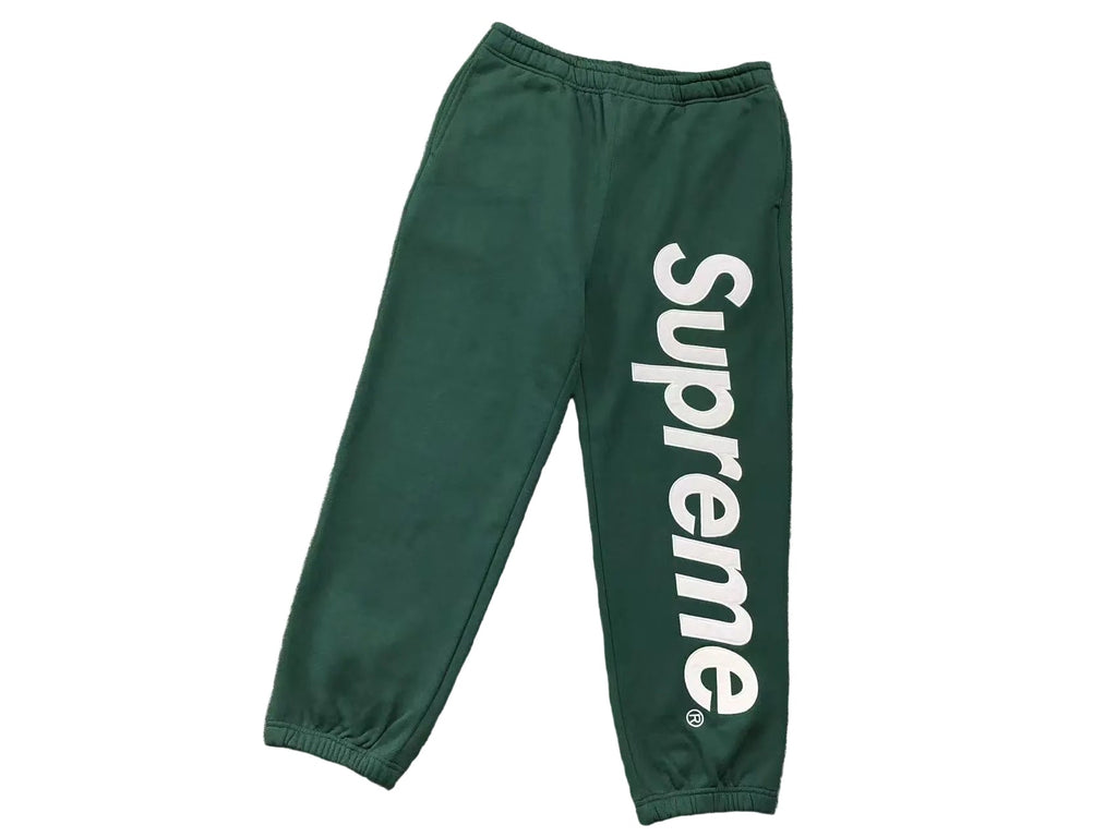 Supreme Side Logo Hoodie & Sweatpants Set – Dark Green