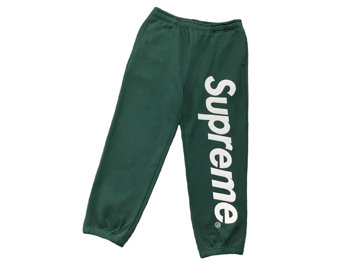 Supreme Side Logo Hoodie & Sweatpants Set – Dark Green