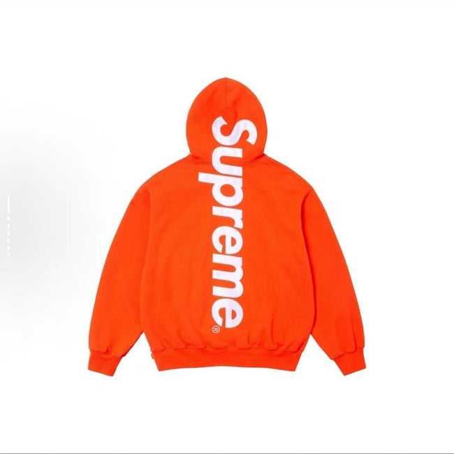 Supreme Side Logo Hoodie & Sweatpants Set – Orange Main Image