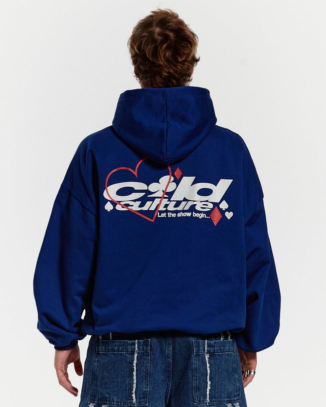 NAIPES HOODIE MIDDLE BLUE Main Image