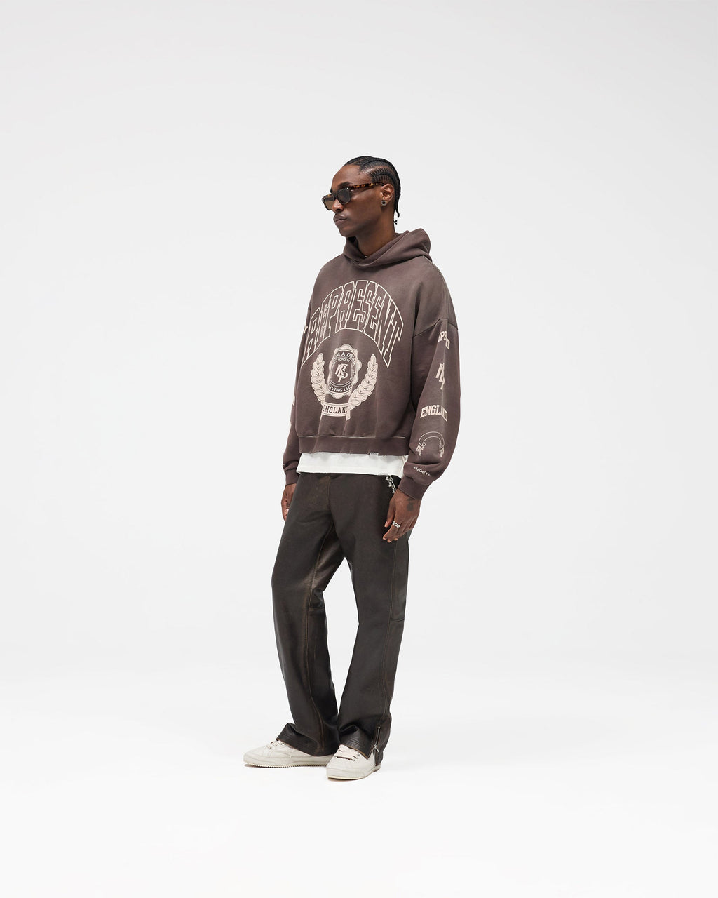 Represent Legacy Crest Hoodie - Nero