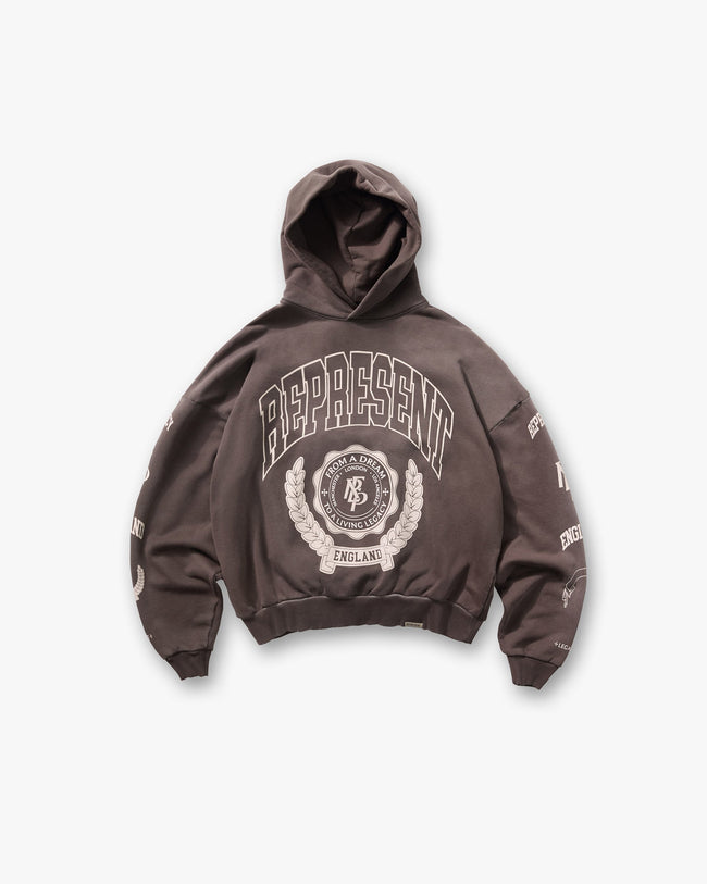 Represent Legacy Crest Hoodie - Nero Hover Image