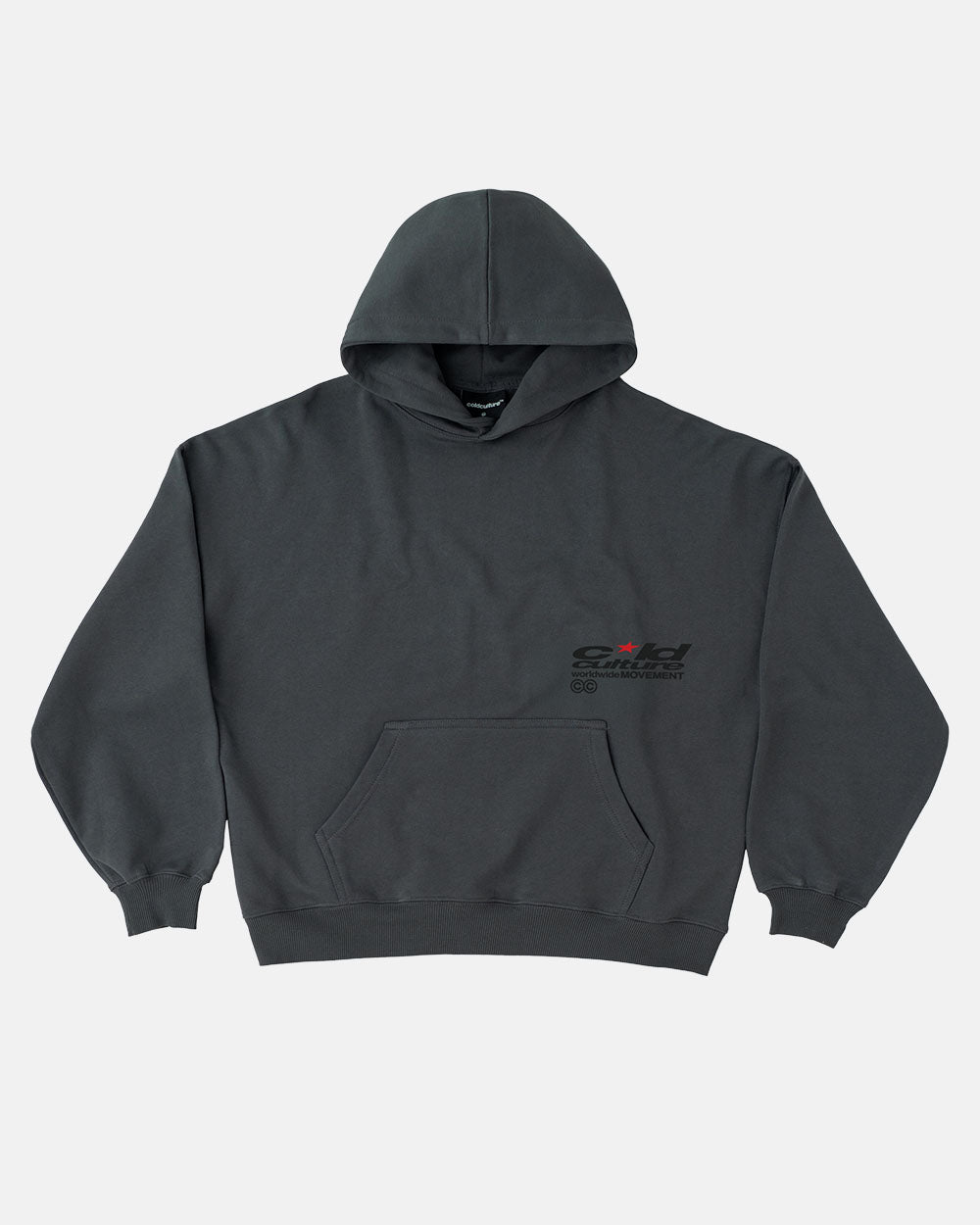 REBEL HOODIE GREY