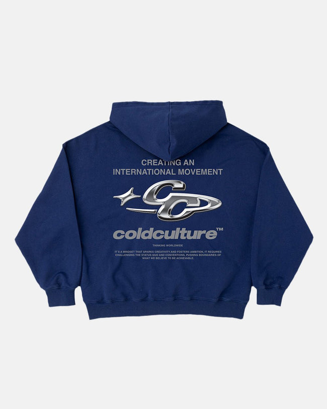 SPARKLY HOODIE COSMIC BLUE Hover Image
